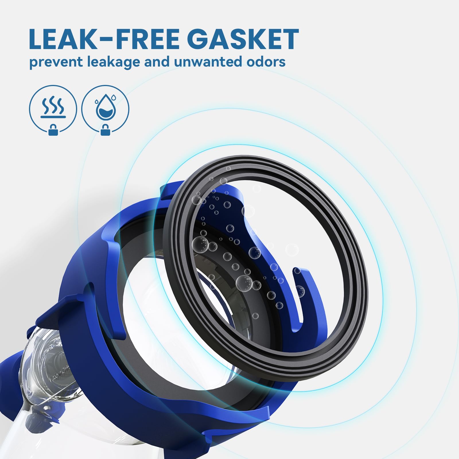 DUMPMAN on/off water flow switch lets you control rinse precisely.