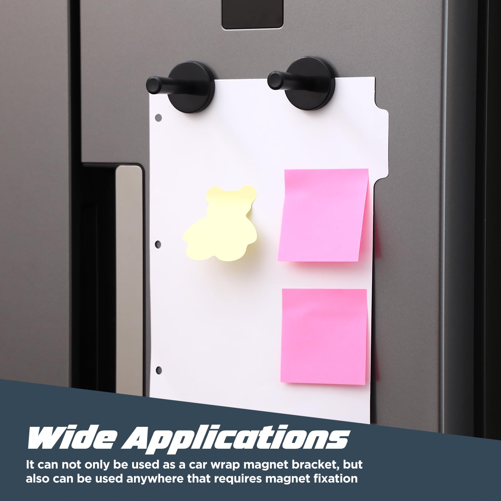 Dunkive damage-free wrap magnets prevent vinyl damage during application