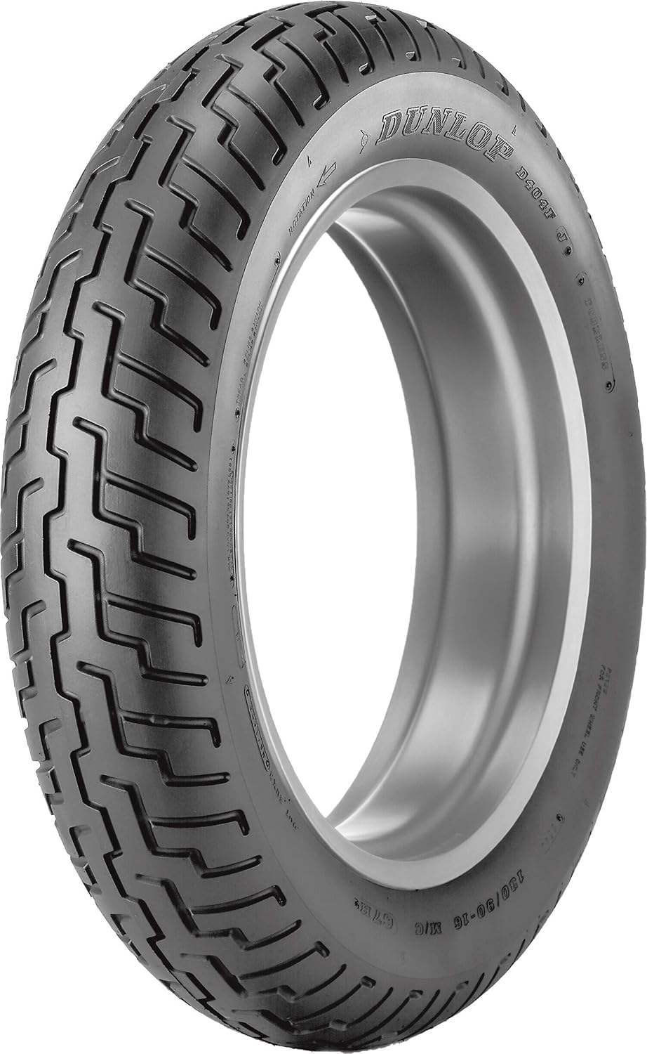 Dunlop D404 front tire 130/90-16 for confident street handling