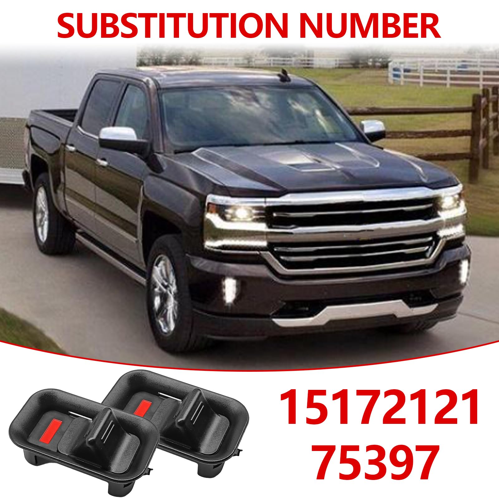 Dunviku two-knob pack for front and rear installation in one kit