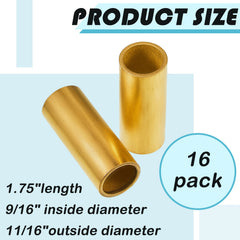 Dunzy brass shackle bushings enhance wear resistance on your trailer axle.