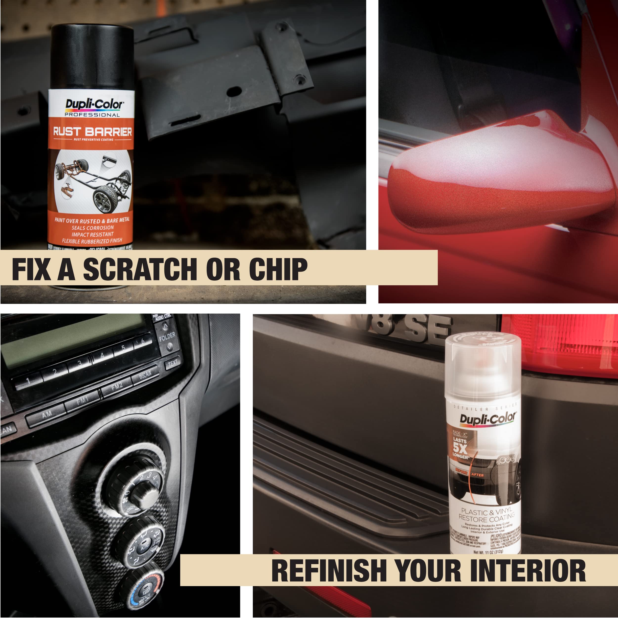 Dupli-Color DE1653 professional-grade coating for racing and restoration projects.