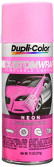 Dupli-Color ECWRC8650 dynamic pink spray can for bold vehicle customization.