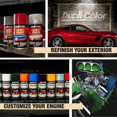 Dupli-Color EZ Touch nozzle delivers smooth, full-coverage spray on engine blocks.