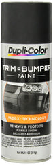 Dupli-Color ETB101000 black trim and bumper spray can for factory-like restoration