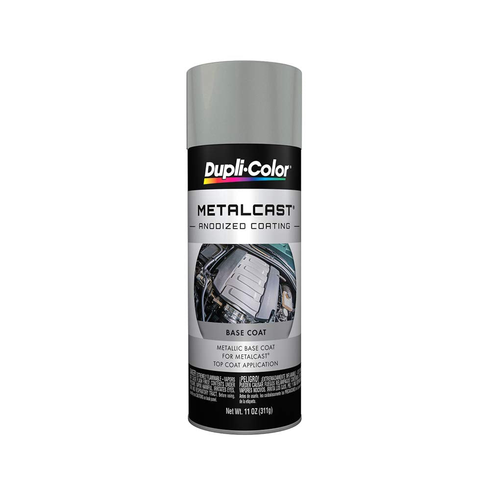 Dupli-Color Metalcast aerosol can for a bright anodized finish on chrome.