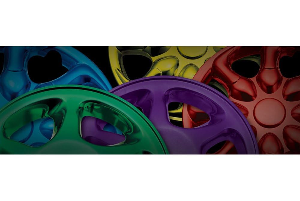 Dupli-Color Metalcast chrome-look after application on metal surfaces.