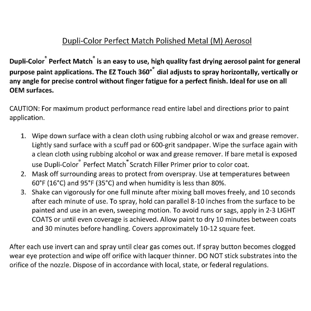 Dupli-Color heritage since 1938 supports trusted color restoration