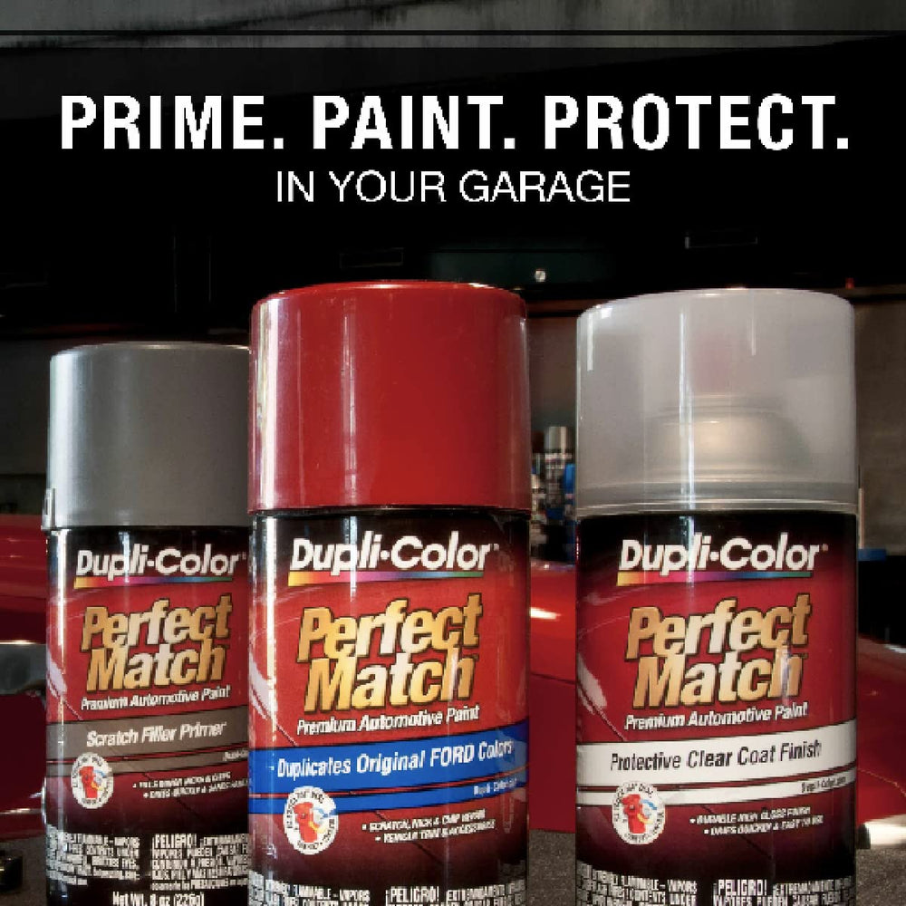 Dupli-Color Perfect Match can label shows OEM color codes for consistent results.