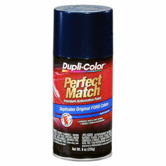Dupli-Color Perfect Match True Blue 8 oz can for precise automotive touch-ups.