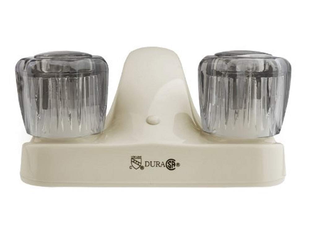 Compact depth 5.6 inches and height 2.9 inches on the DF-PL700S-BQ rv faucet