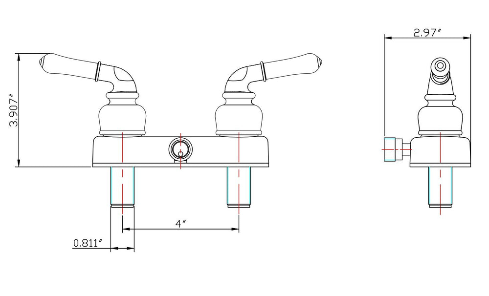 Dura Faucet DF-SA100C-CP UPC and CUPC certified for safety