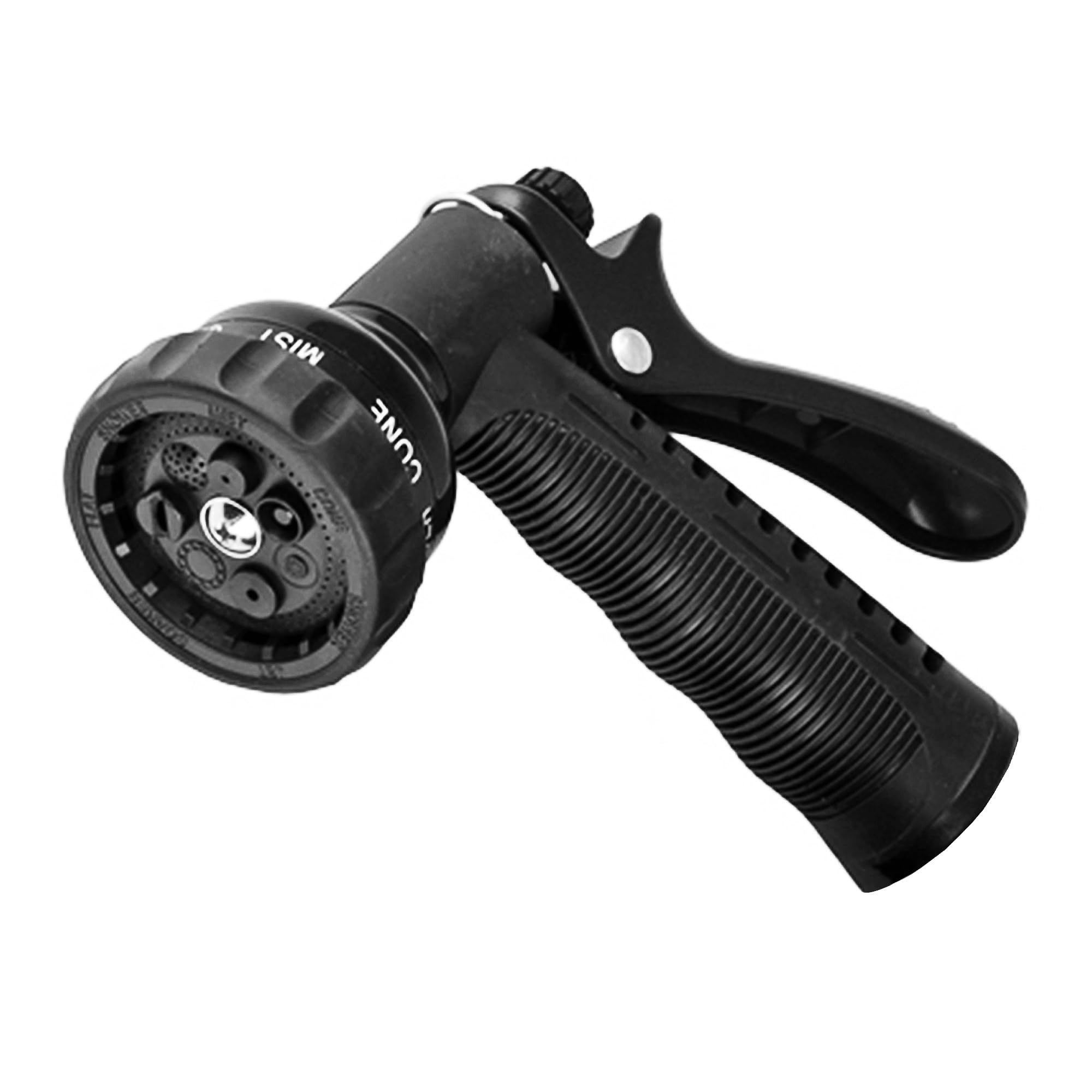 Dura Faucet DF-SA187-BK shower setting for gentle rinsing of pets and gear.