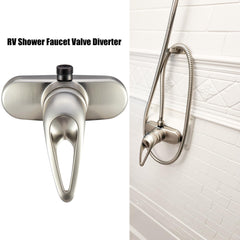 Dura Faucet single lever control enables quick temperature and pressure adjustments.