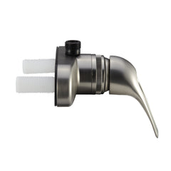 Dura Faucet RV faucet offers simple two-hole installation for tight spaces.