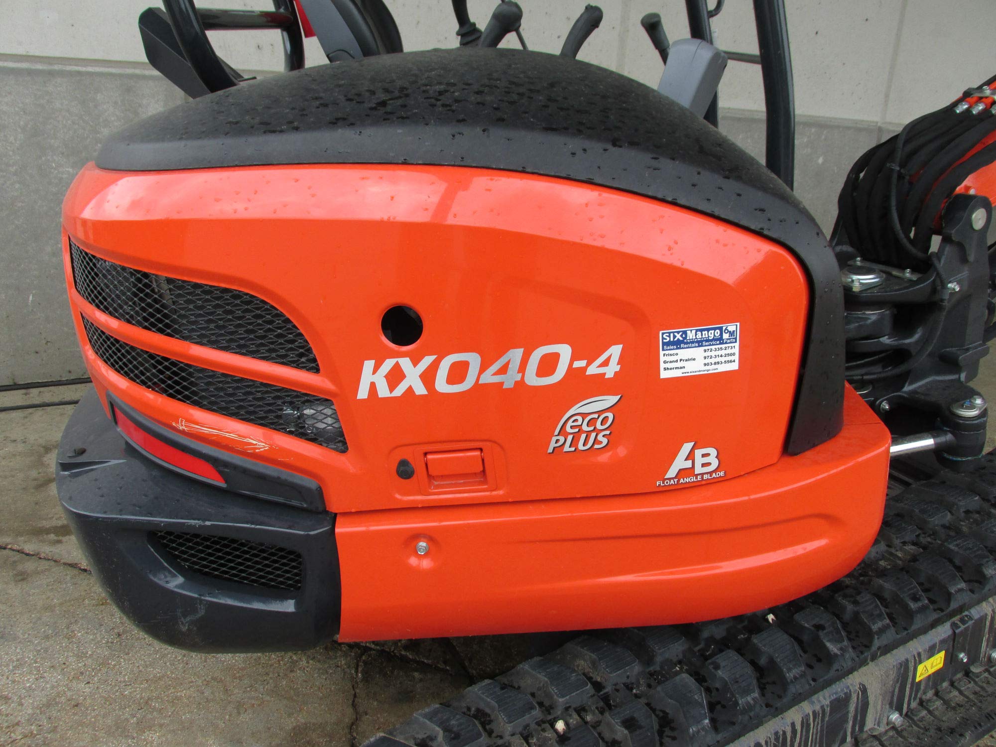 Durafit seat covers provide durable protection against dirt and wear on site.