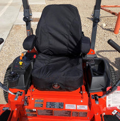 Durafit Kubota Z700/Z781i seat covers overview showing full protection and fit.