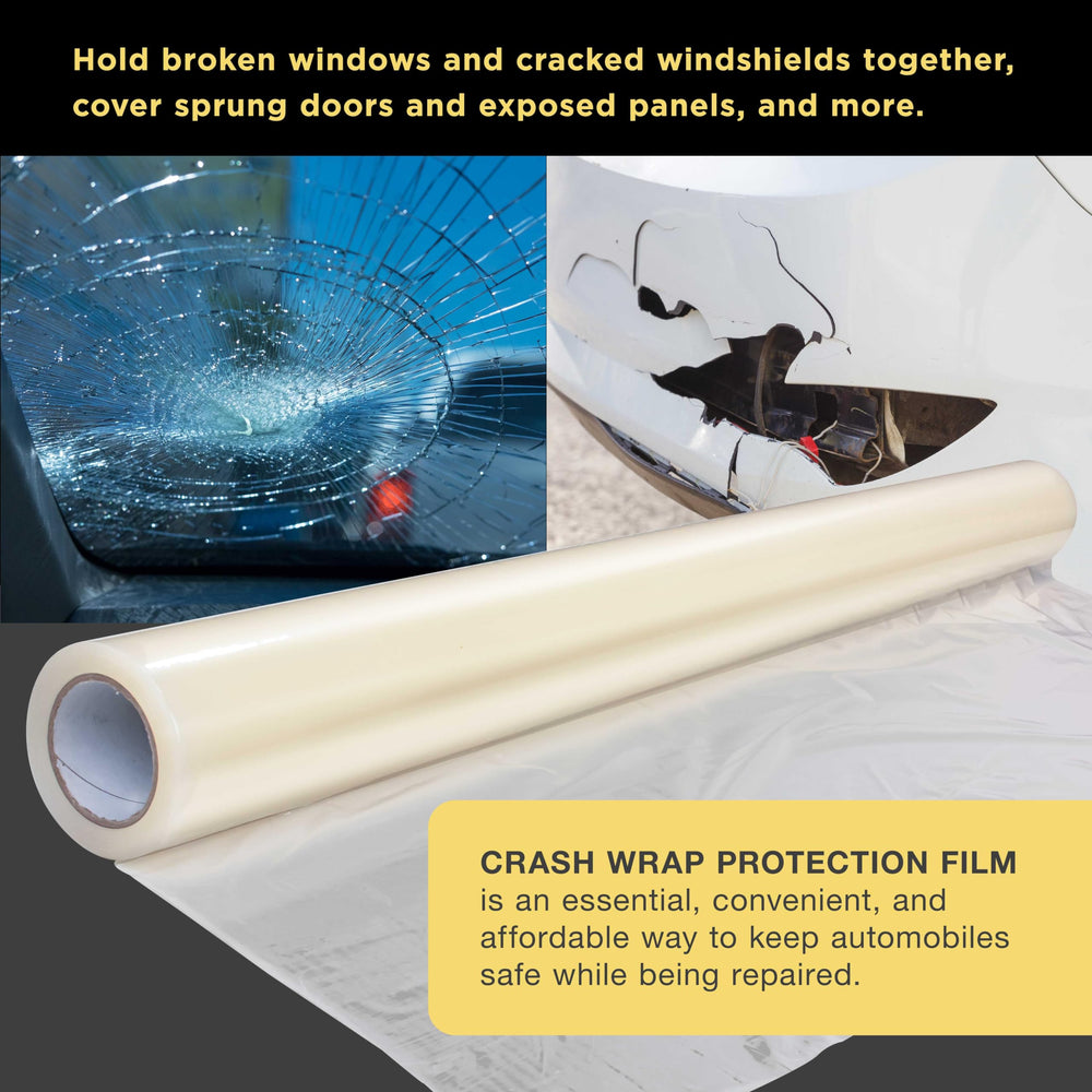 Dura-Gold adhesive film adheres securely yet cleanly for temporary protection.