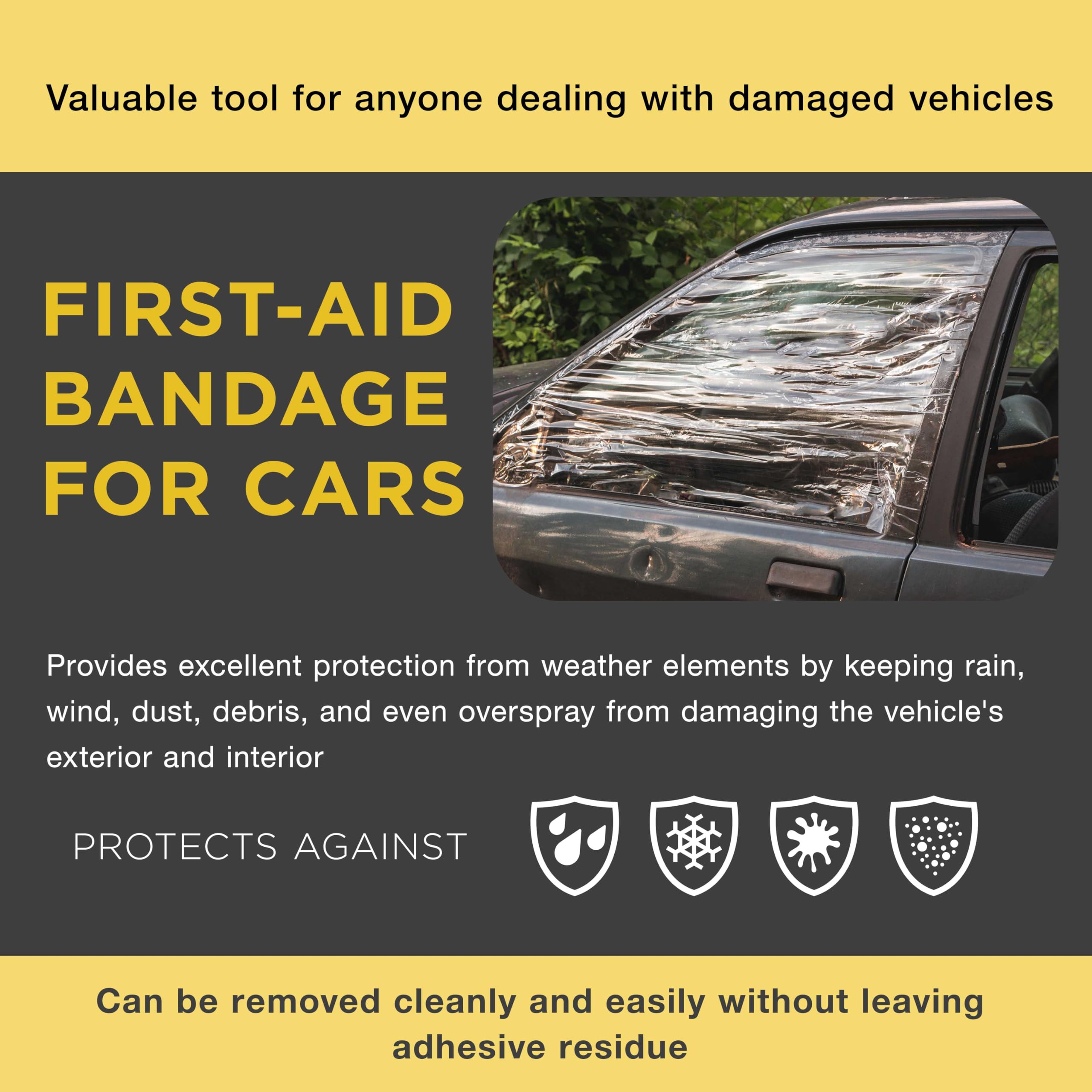 Dura-Gold wrap shields against weather and dust, reducing overspray risk.