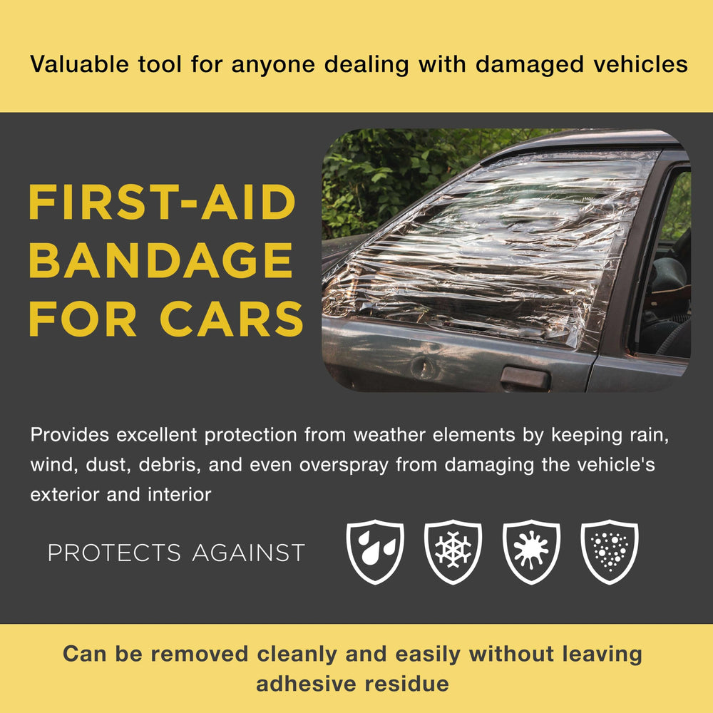 Dura-Gold wrap shields against weather and dust, reducing overspray risk.