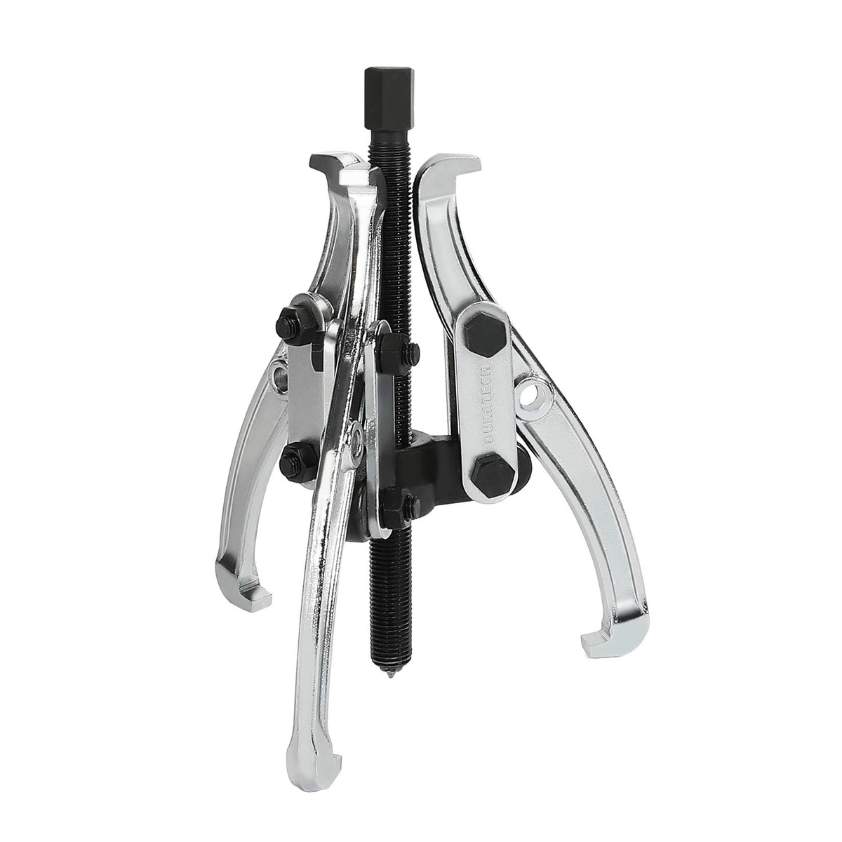 DURATECH 6-inch gear puller side view showing robust jaw design for dependable pulls