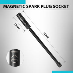 DURATECH spark plug socket showing magnetic core for secure plug handling.