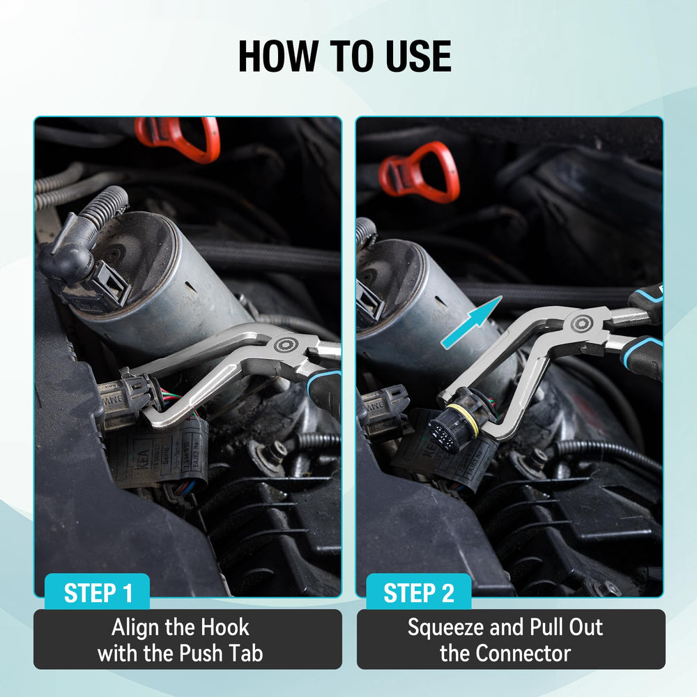 DuraTech multi-size fit helps disconnect sensors such as MAF and fuel injectors