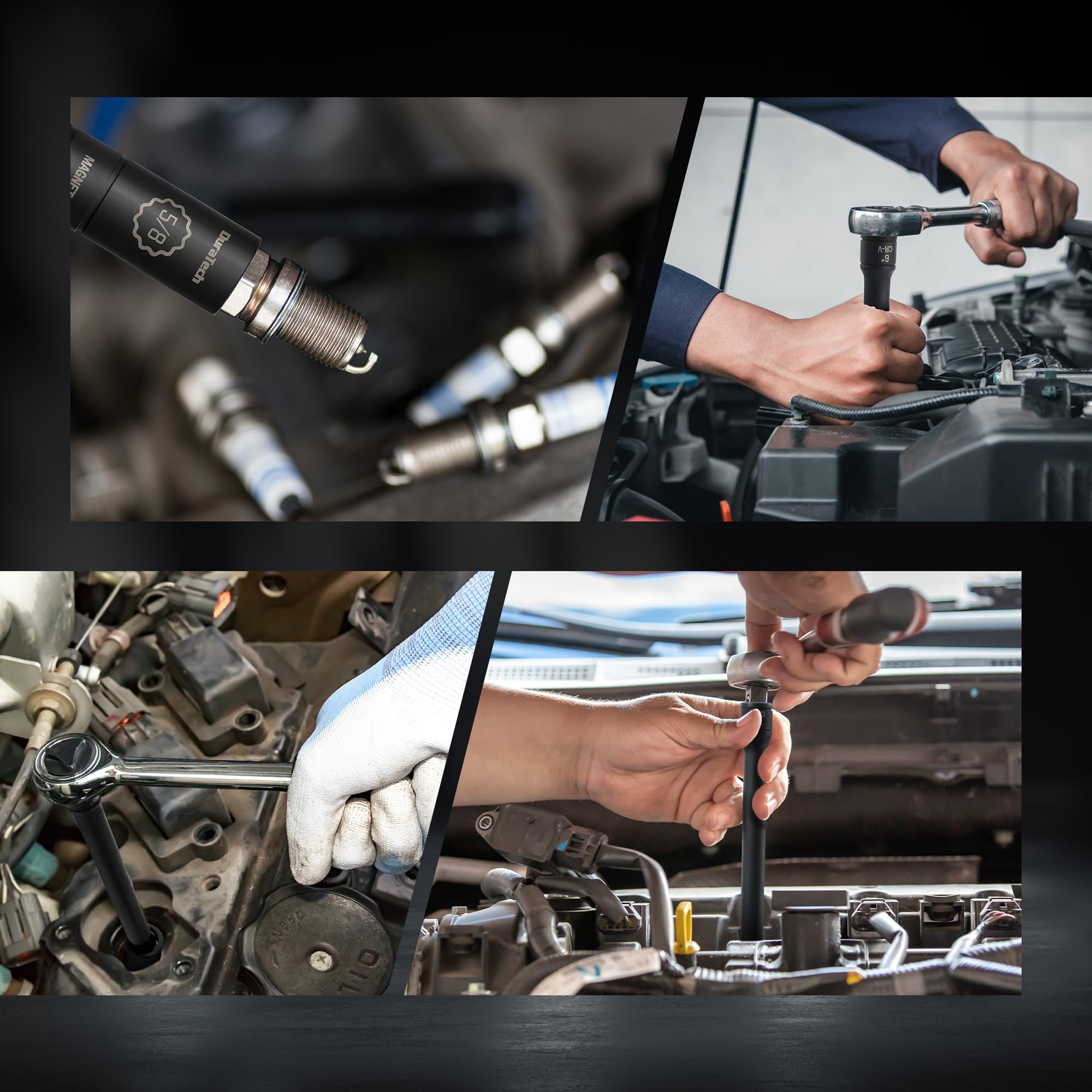 Protective ceramic cover guards the ceramic body in rugged engine bays