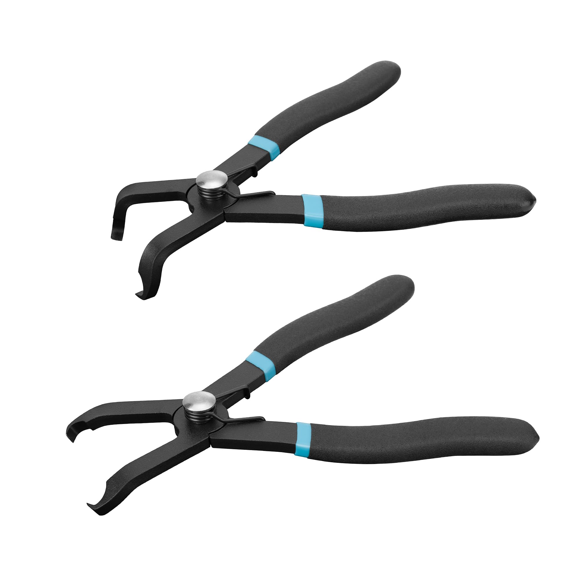 DURATECH push pin pliers with 30-degree jaws for easy trim clip removal.