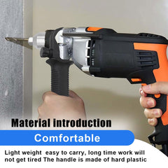 DUSCOKE rivet adapter features a non-slip handle for better control.