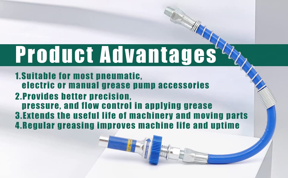 Dusledel 10th-generation heavy-duty grease gun coupler in action delivering high-pressure lubrication