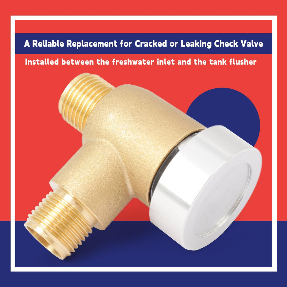 Dusledel 571-VAC-CHK-A placement guidance: install at least six inches above the highest connected item