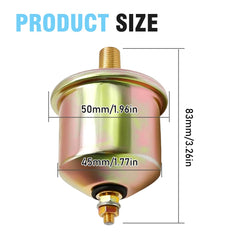 DUZFOREI 1/8-27 NPT thread specification enables standard marine installation