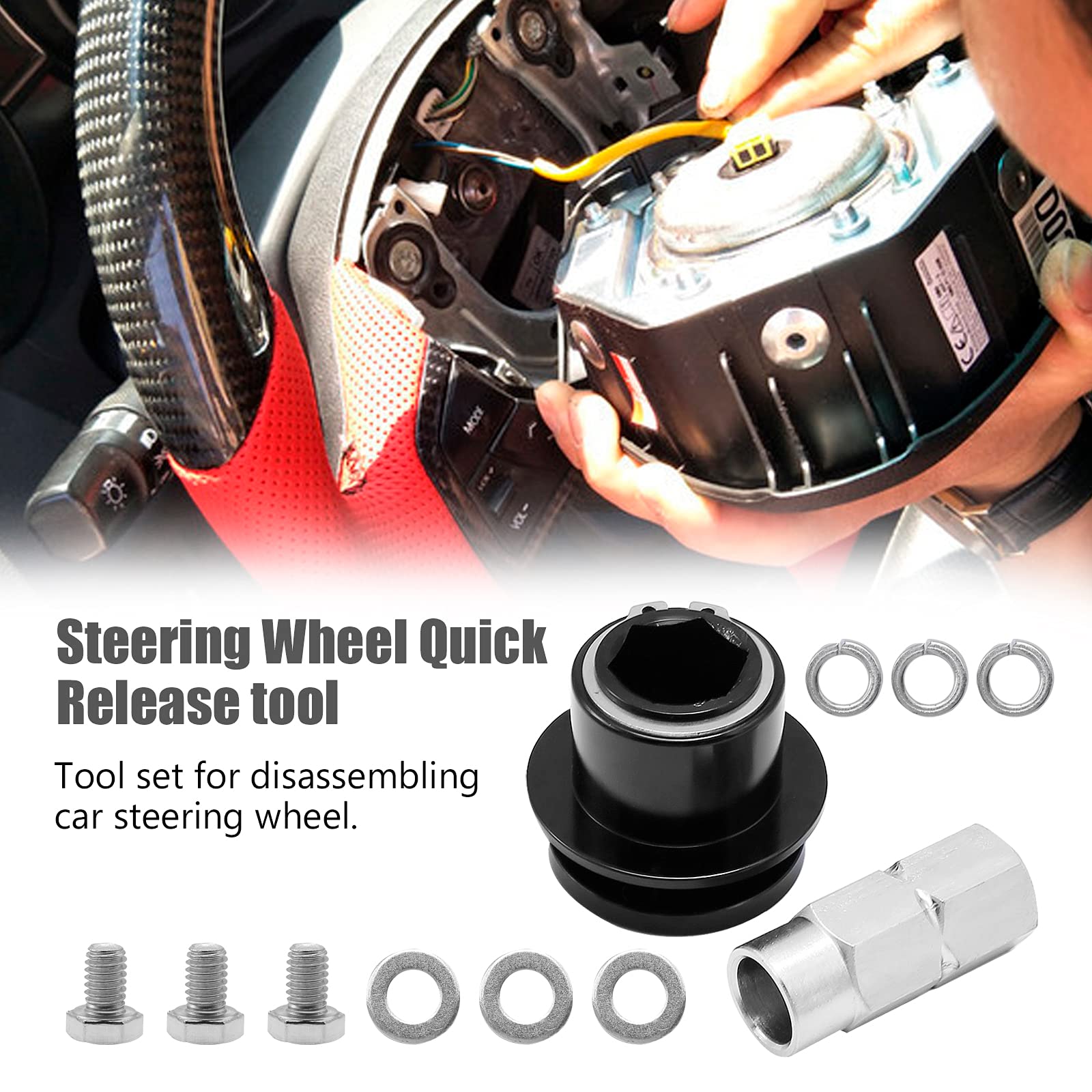 DUZFOREI packaging includes screws and washers ready to install.