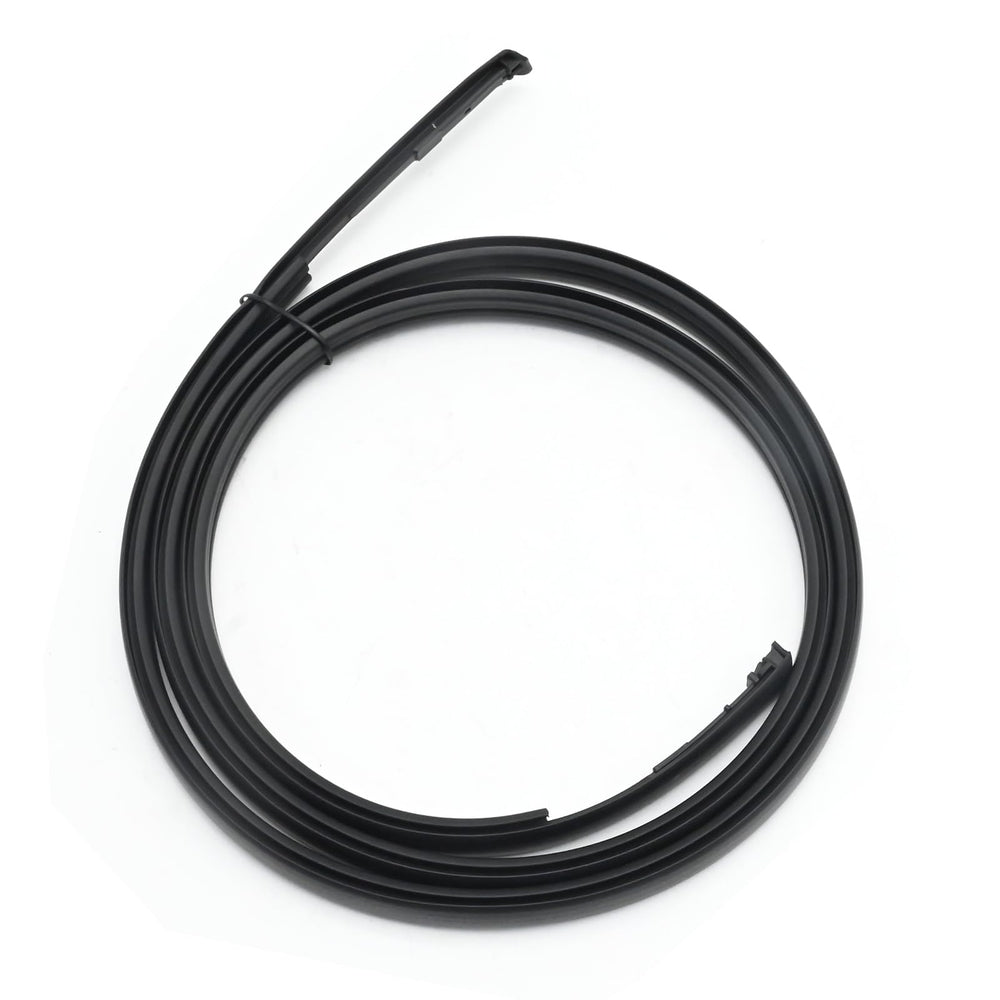 DUZFOREI weatherstrip replacement close-up, durable odorless rubber material.
