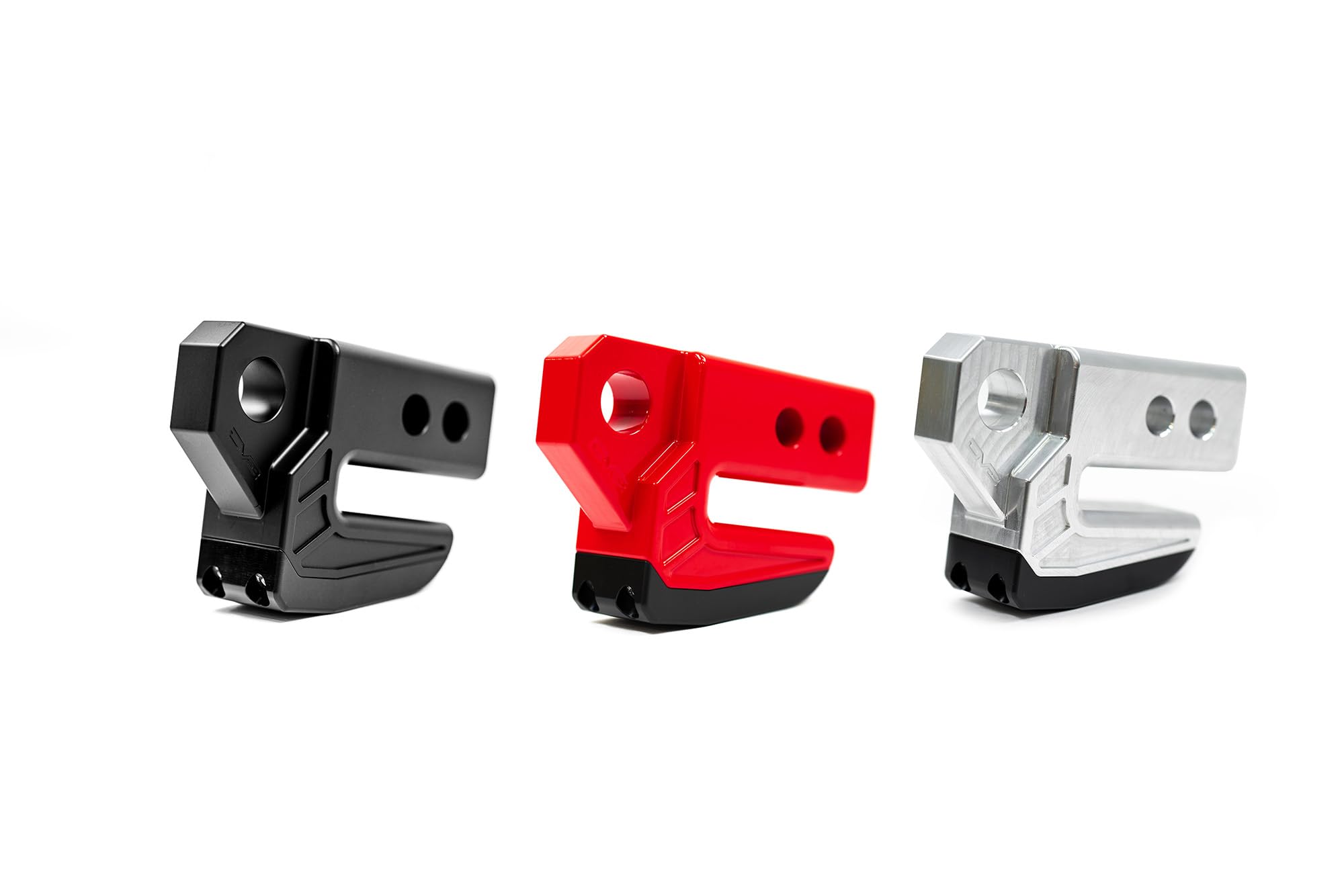 DV8 Offroad Xtract installation image illustrating simple pin setup