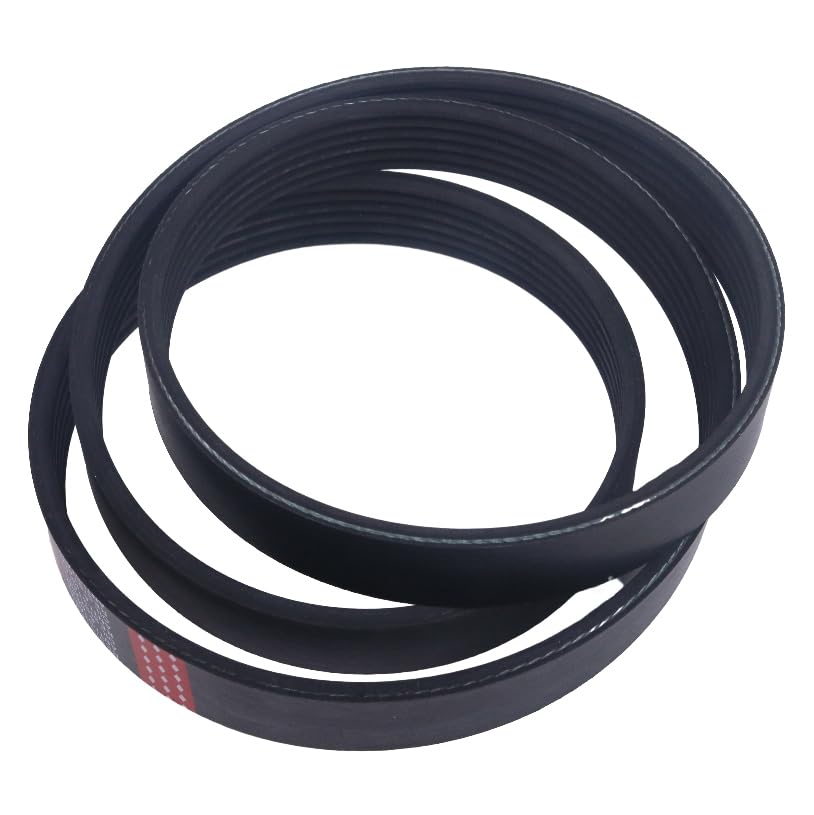 DVPARTS serpentine belt in engine bay showing fit for Toyota Corolla 1.8L