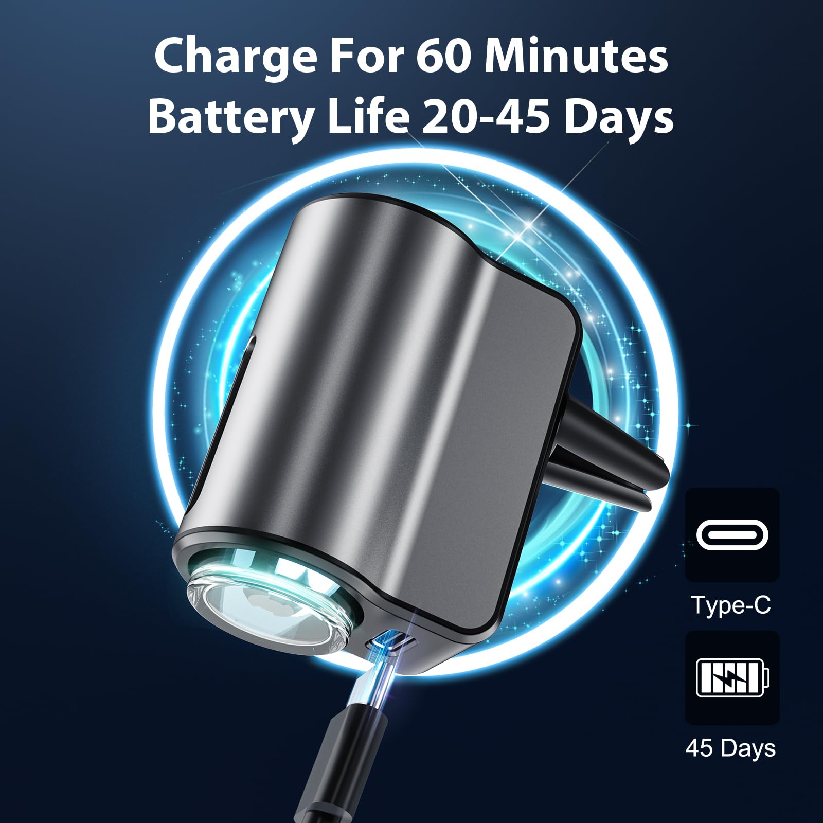 Dvqag aluminum alloy body provides durability and a premium feel