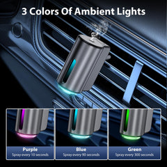 Dvqag car diffuser with three modes for customizable fragrance intensity
