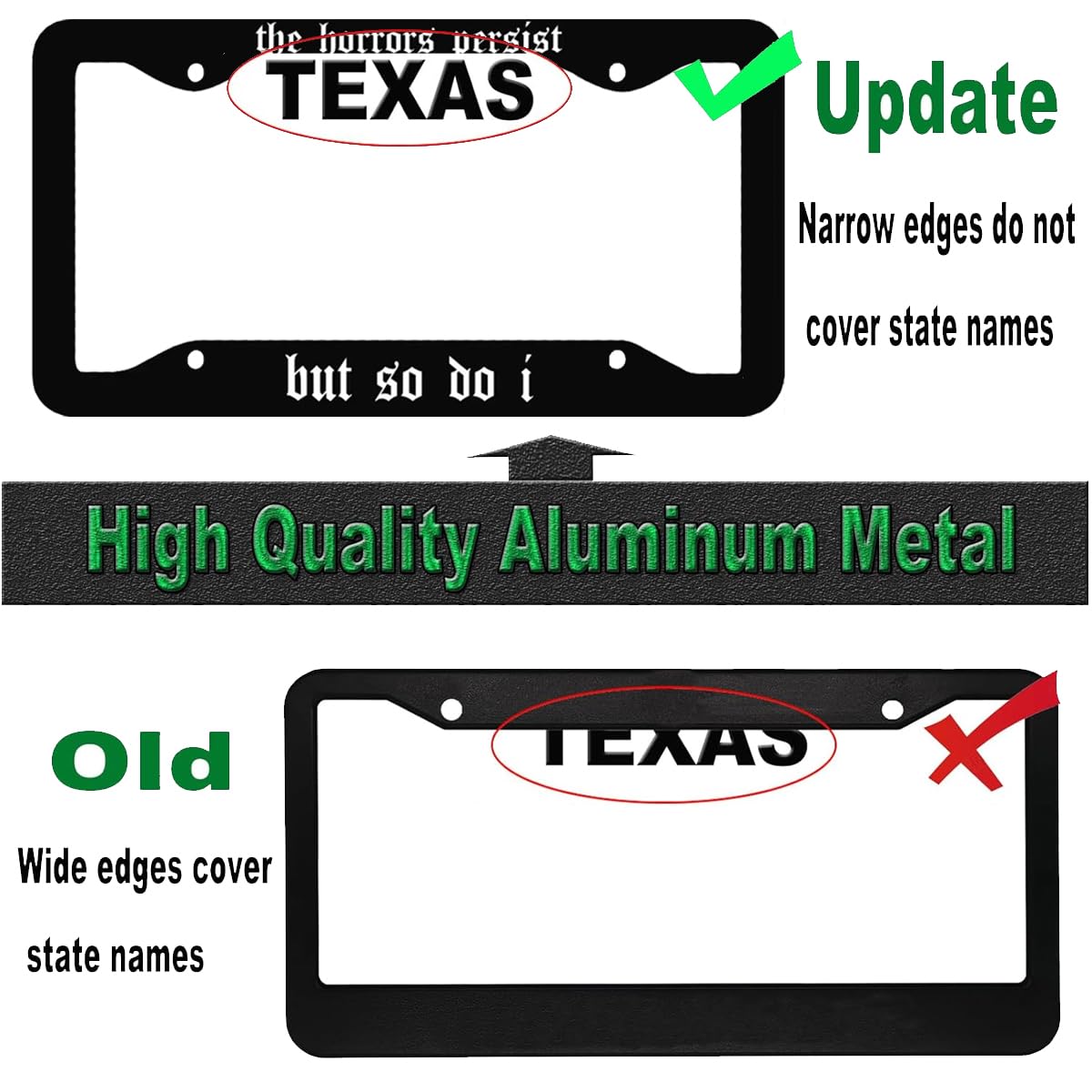 DWAPFMN aluminum alloy frame offers durable, corrosion-resistant construction