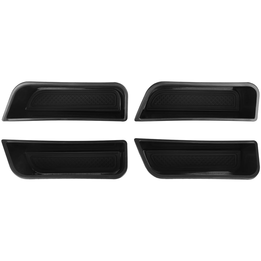 DWKJMYCP four-piece set reduces rattling with removable rubber liners.
