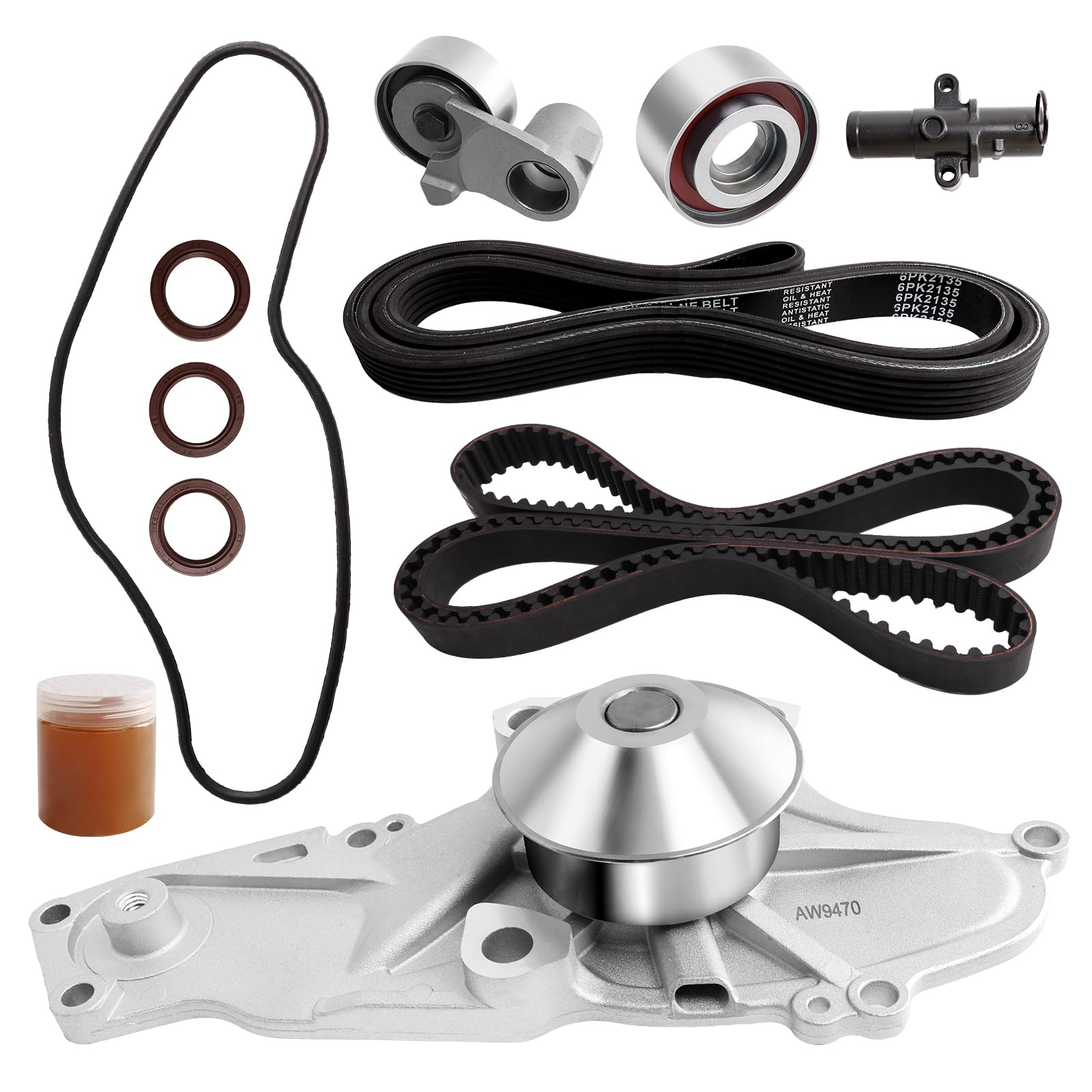 DWLDMLWC water pump included in the kit, enabling reliable cooling and quiet operation