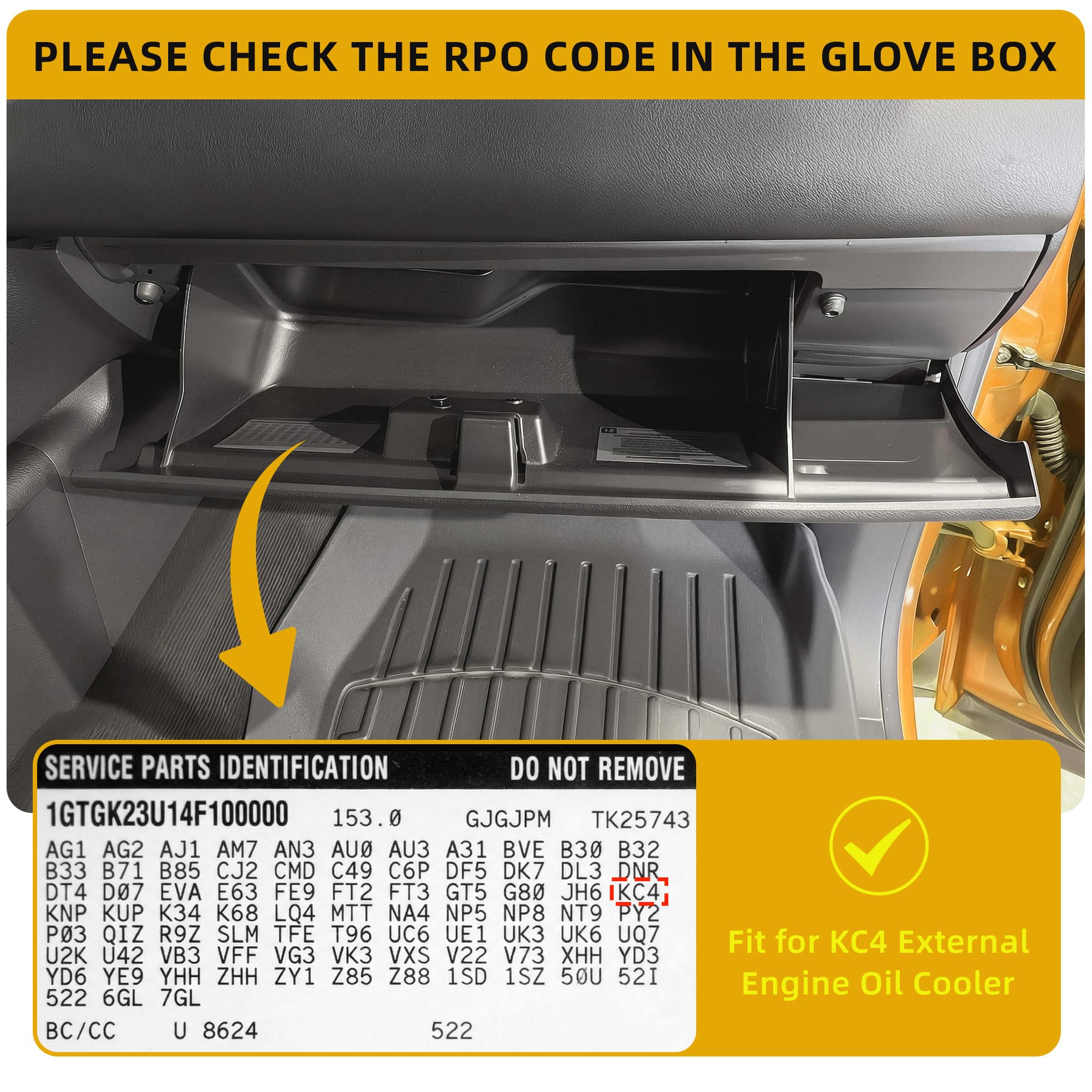 DWVO 34inch core radiator side profile showing compact OEM-fit silhouette