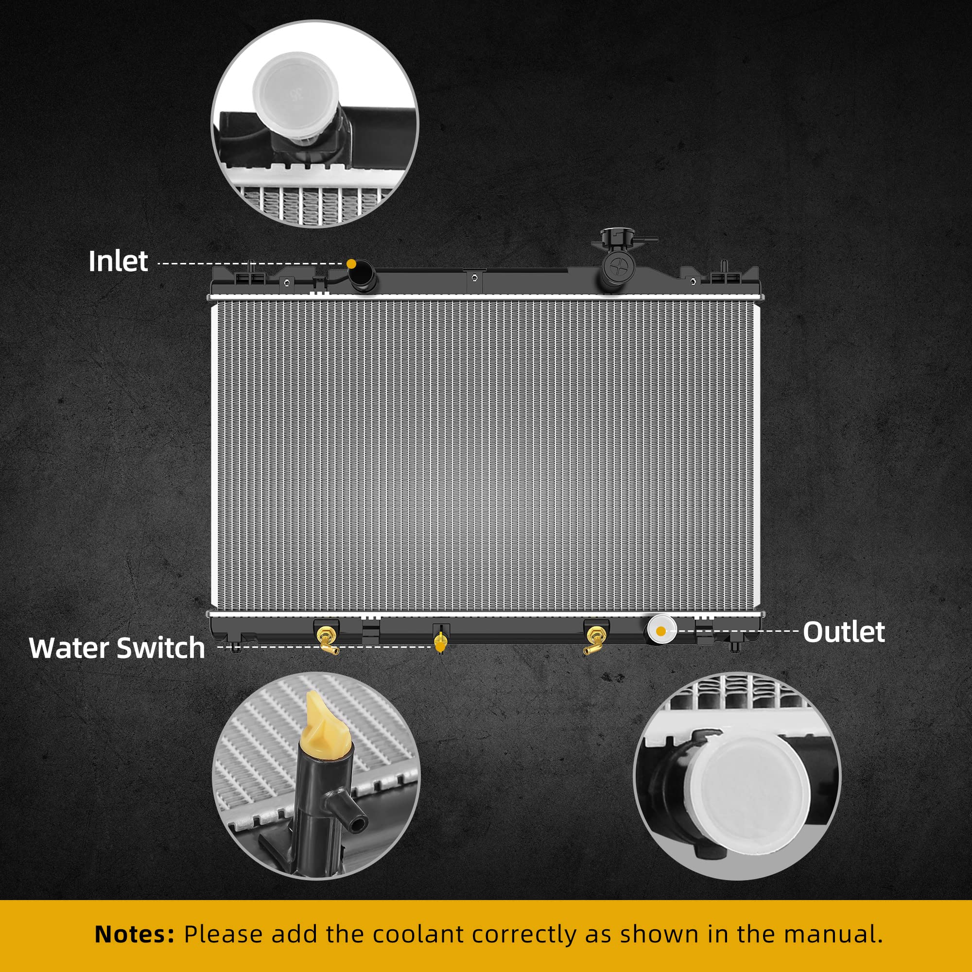 DWVO Completer radiator foam-corner packaging aids secure installation