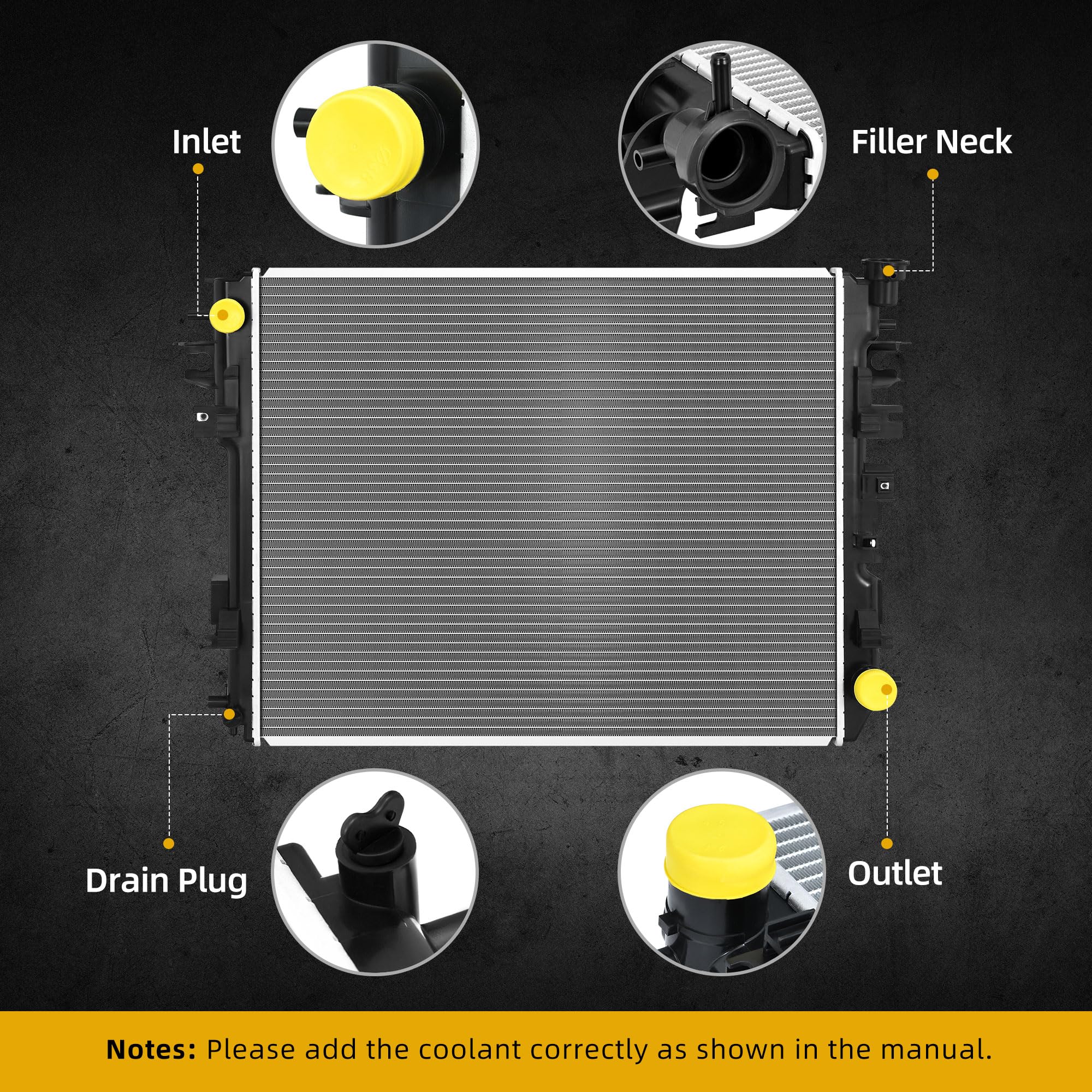DWVO compatibility label confirms fitment for Ram 1500 and 2500/3500