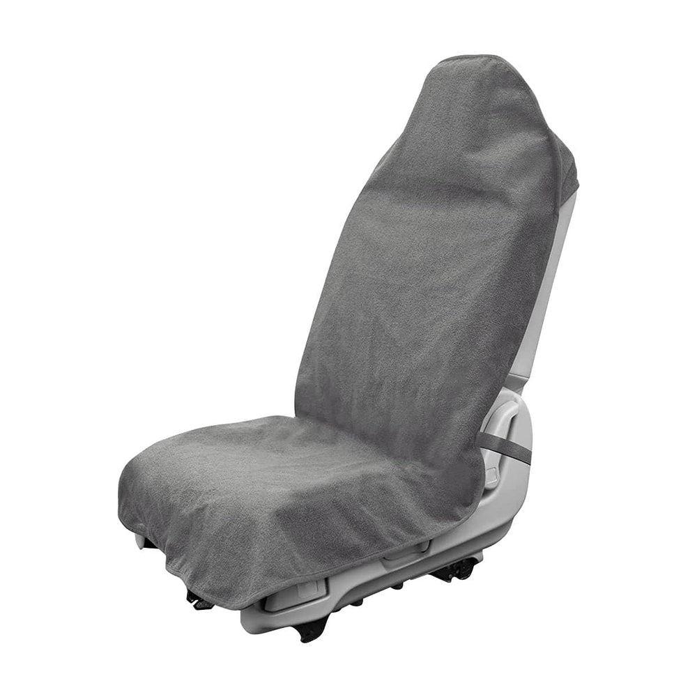 DXNQ front-view towel seat cover shows plush comfort for daily drives