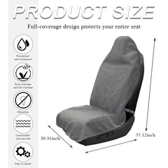 DXNQ non-slip backing provides a stable fit on rough roads