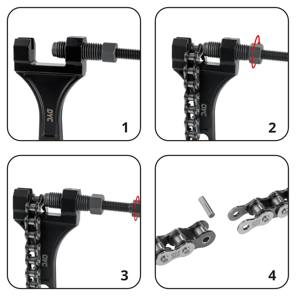 Cut-to-fit assembly demonstrated for exact chain length