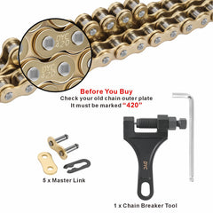 DYCTAHO chain breaker tool shown for quick installation and adjustments.