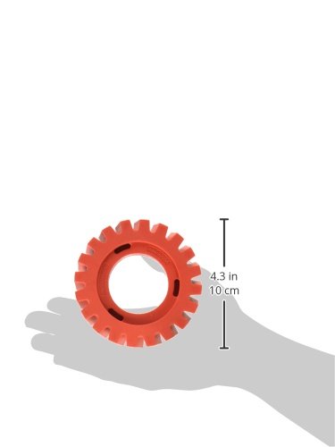 Low jump Dynabrade wheel design reduces vibration during use